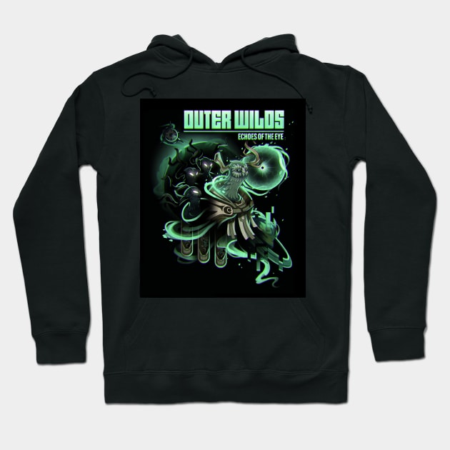 Echoes of the eye Hoodie by CCampargue